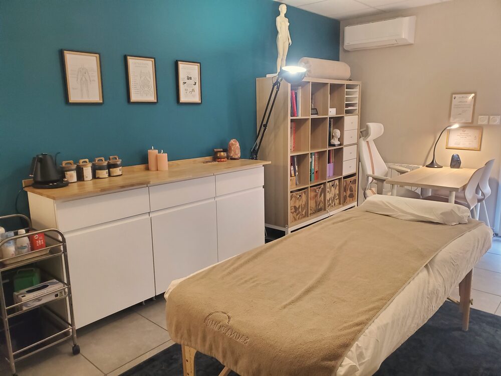 L'espace de soins manuels et massage